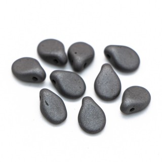 Бусины Preciosa, матовый, серый шелк (шт.)